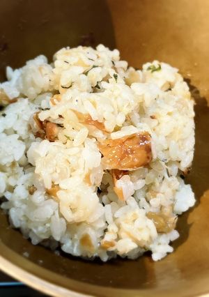梅としらすのガーリック炒飯-レシピのメイン写真