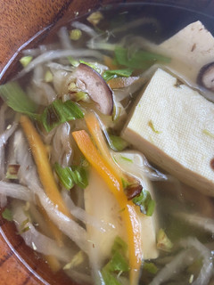 切干の煮物とふきのとうの汁物-レシピのメイン写真
