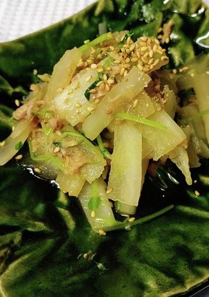 大根とツナの炒め物-レシピのメイン写真