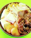 春の常備菜 旬の新玉ねぎの すき焼き牛丼