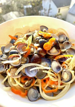シジミのパスタ-レシピのメイン写真