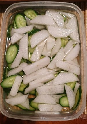 きゅうりと大根の浅漬け〜簡単だよ-レシピのメイン写真