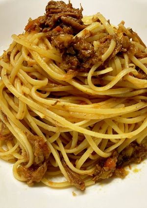 Shredded Beef Pasta-レシピのメイン写真