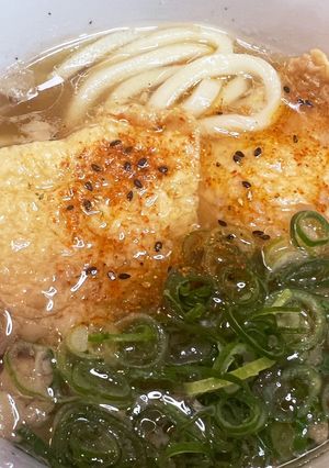 おでんの余り出汁で作る牛脂うどん-レシピのメイン写真