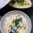 簡単☆お手軽塩ラーメン雑炊♩