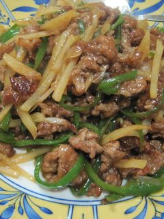♥豚肉とじゃがいもで青椒肉絲♥-レシピのメイン写真