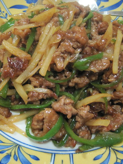 ♥豚肉とじゃがいもで青椒肉絲♥-レシピのメイン写真
