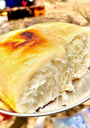 キャンプ飯！固形燃料で簡単メスティンパン-レシピのメイン写真