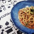 白だし香る簡単ワンパン和風カレーパスタ!