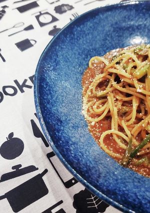 白だし香る簡単ワンパン和風カレーパスタ！-レシピのメイン写真