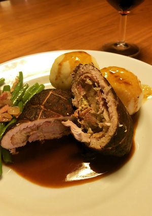 Rollbraten 　豚肉ロール煮込み-レシピのメイン写真