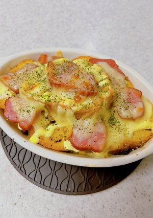 バゲットクロックムッシュのチーズ焼き-レシピのメイン写真