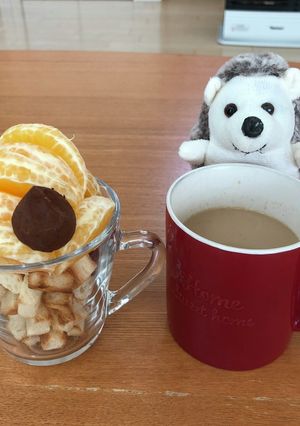 　簡単食パン&チョコレート&みかん-レシピのメイン写真