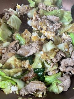 焼豚タレリメイク 豚肉キャベツ炒め-レシピのメイン写真