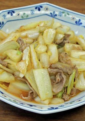 白菜と豚肉のピリ辛炒め-レシピのメイン写真
