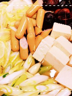 鍋で簡単!白菜と長ネギの中華風鍋-レシピのメイン写真