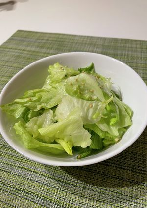 やみつきレタス-レシピのメイン写真
