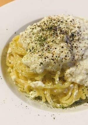 マヌリチーズソースのパスタ-レシピのメイン写真