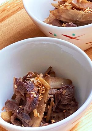 簡単☆牛肉とごぼうのしぐれ煮-レシピのメイン写真