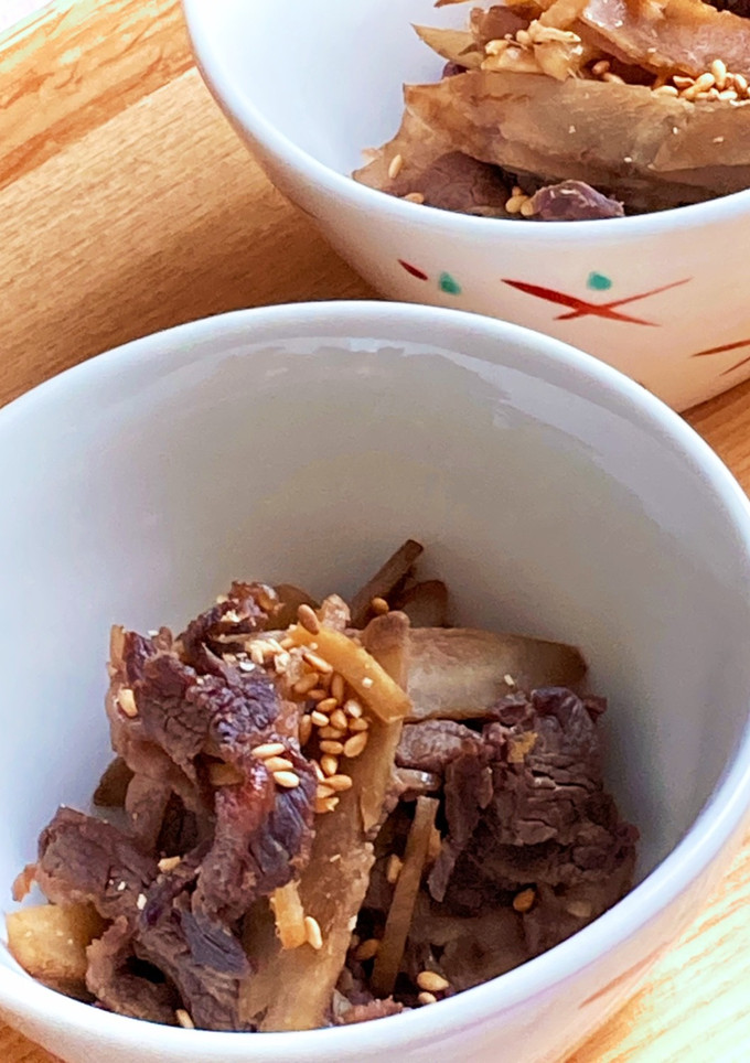 簡単☆牛肉とごぼうのしぐれ煮-レシピのメイン写真