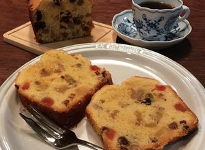 ドライフルーツと胡桃のパウンドケーキ-レシピのメイン写真