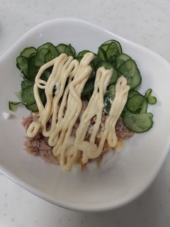 カレーのときのシーチキンサラダ-レシピのメイン写真