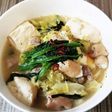 超簡単!塩モツ鍋ラーメン!!