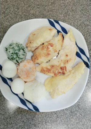 鶏むね肉のフリッター風-レシピのメイン写真