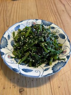 春菊のナムル 常備菜-レシピのメイン写真