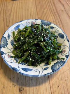 春菊のナムル 常備菜-レシピのメイン写真