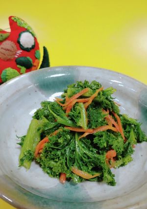 わさび菜のナムル-レシピのメイン写真