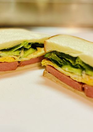 スパムの定番サンドイッチ-レシピのメイン写真