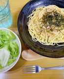 簡単！ツナと長ネギの和風クリームパスタ