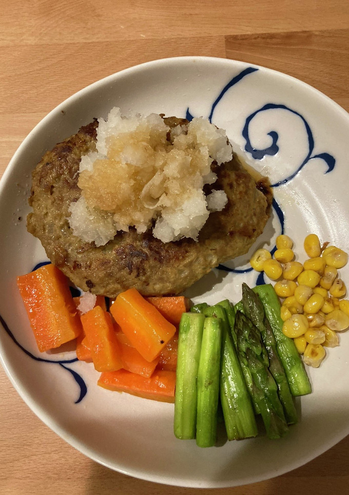 ゆず胡椒醤油の和風おろしハンバーグ-レシピのメイン写真