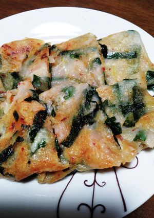 カリッもちっの米粉で作ったチヂミ-レシピのメイン写真