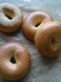 コーン、ベーグル。-レシピのメイン写真