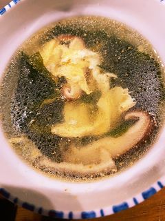 茹で鶏の汁でスープ-レシピのメイン写真