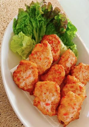 簡単豆腐と鶏胸肉でふわふわチキンナゲット-レシピのメイン写真