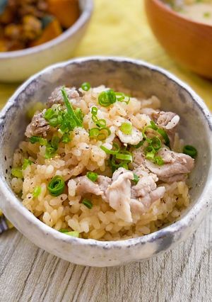 豚肉の生姜焼き風炊き込みご飯♩-レシピのメイン写真