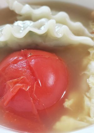 朝ごはんに♪まるごとトマトのスープ-レシピのメイン写真