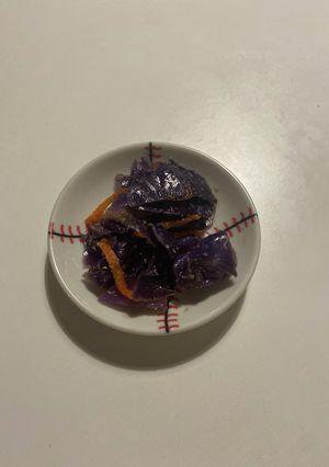 紫キャベツのごま和え-レシピのメイン写真
