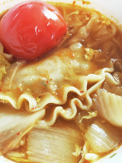 まるごとトマトのキムチスープ-レシピのメイン写真