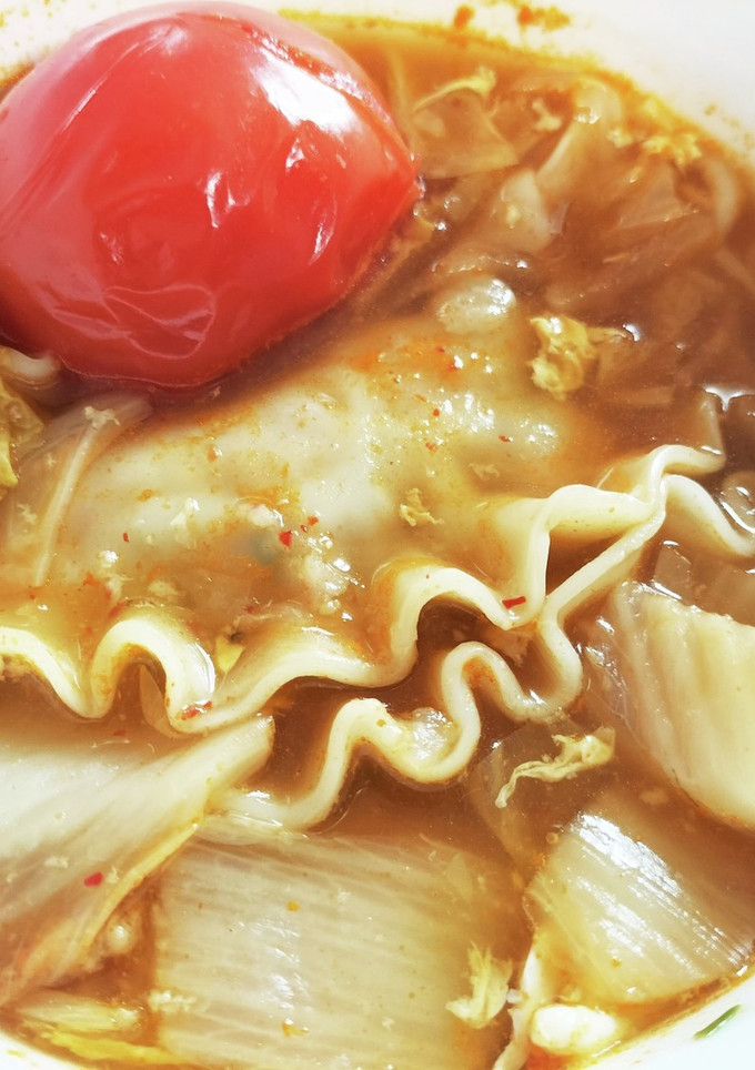 まるごとトマトのキムチスープ-レシピのメイン写真