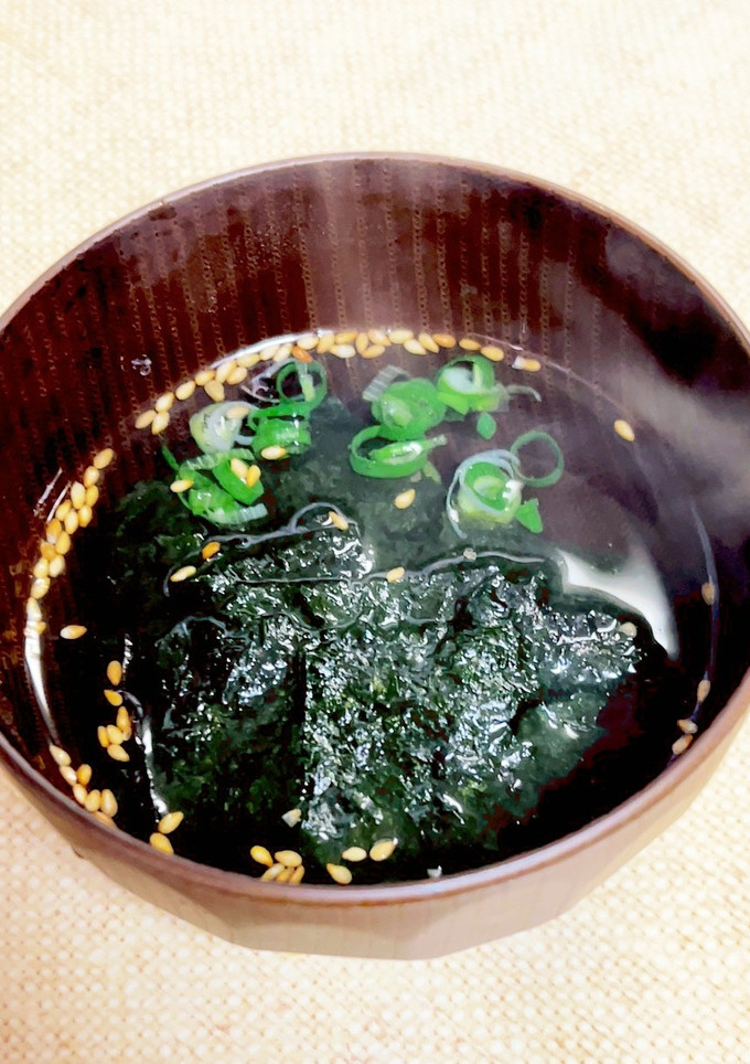 超簡単！塩昆布と焼き海苔のおすまし-レシピのメイン写真