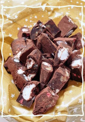 ズボラ生チョコ(生クリーム不使用)-レシピのメイン写真