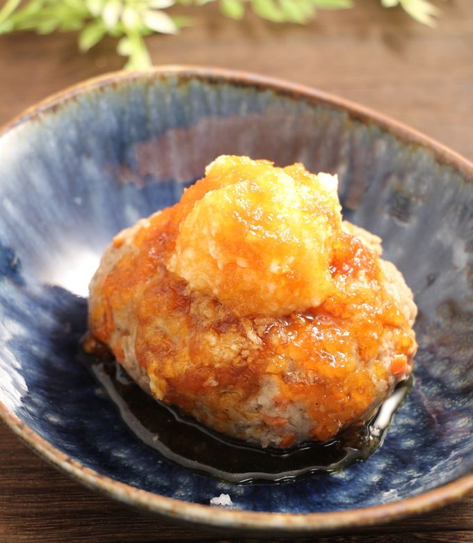 ポン酢で美味しい！和風ハンバーグ-レシピのメイン写真