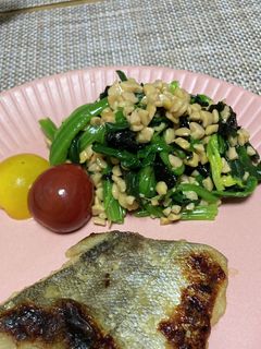 ほうれん草の納豆和え-レシピのメイン写真