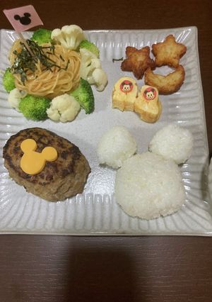 幼児食★ミッキー プレート-レシピのメイン写真