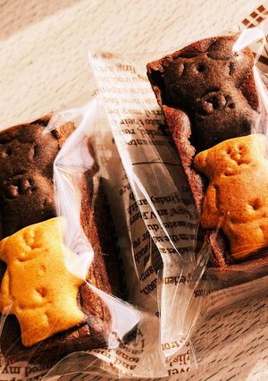 くまさんビスケットのチョコブラウニー♡-レシピのメイン写真
