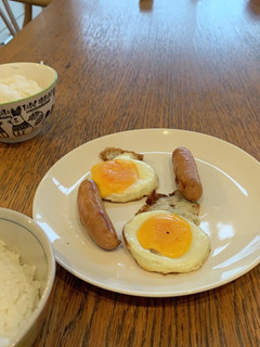 節約!1つで2つの目玉焼き-レシピのメイン写真